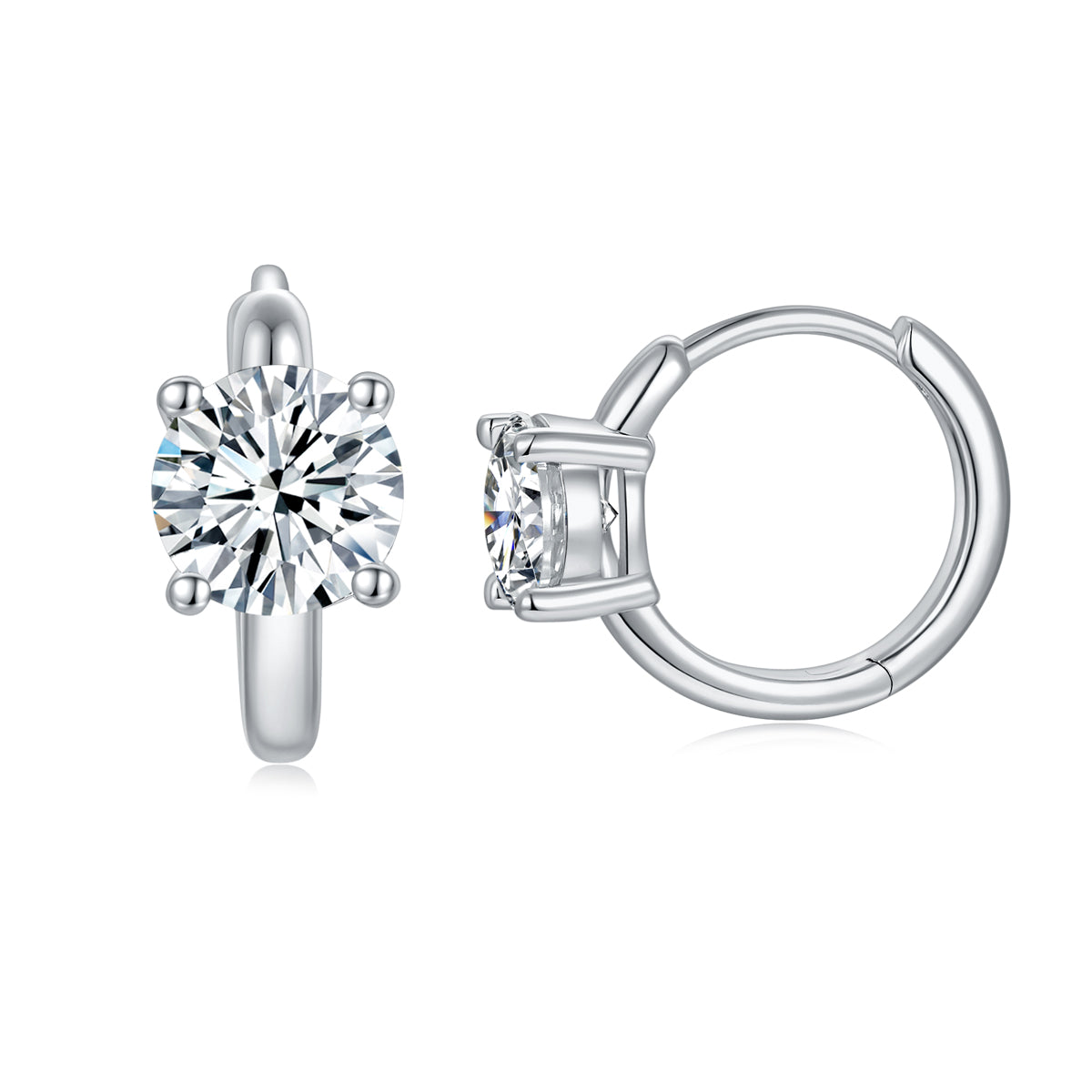 "Vera" 1ct Moissanite Earrings