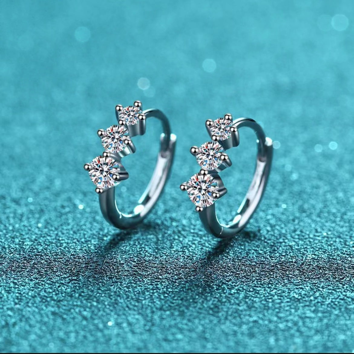 "Harper" Moissanite Earrings