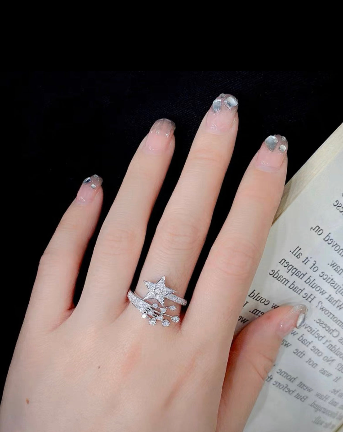 "Sky"- Moissanite Ring Band