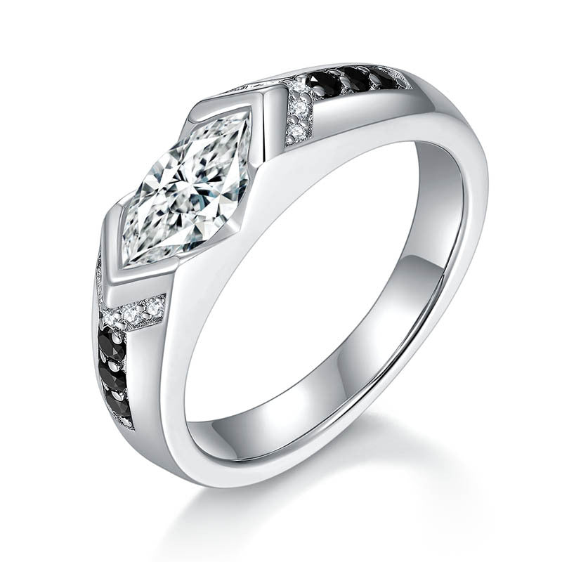 "Noah" 1ct Marquise Moissanite Ring