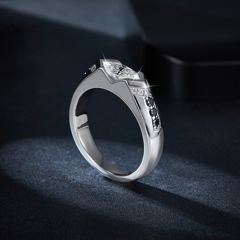 "Noah" 1ct Marquise Moissanite Ring
