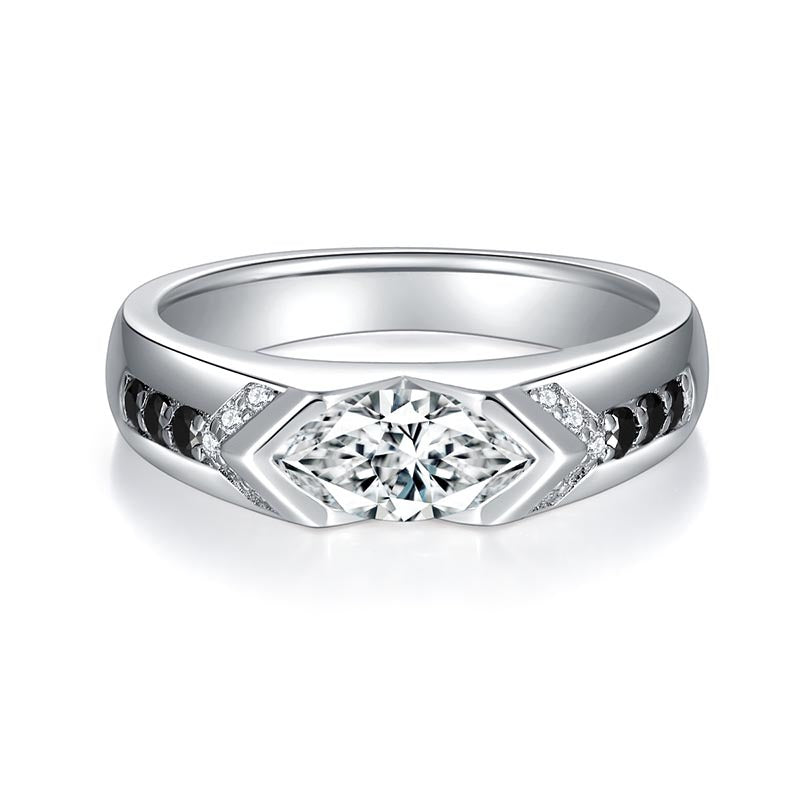 "Noah" 1ct Marquise Moissanite Ring