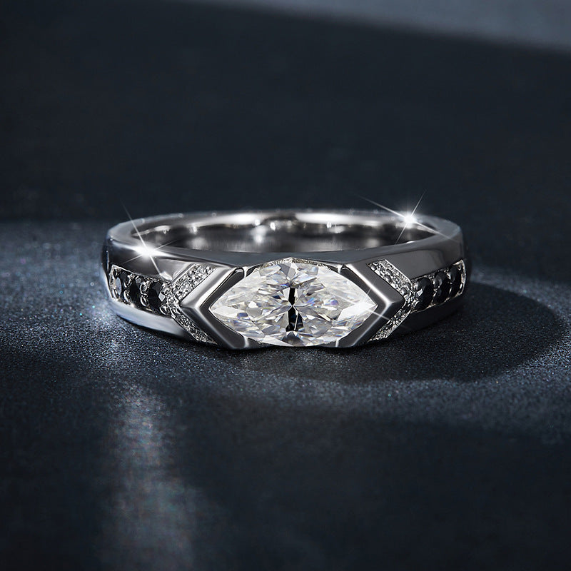 "Noah" 1ct Marquise Moissanite Ring