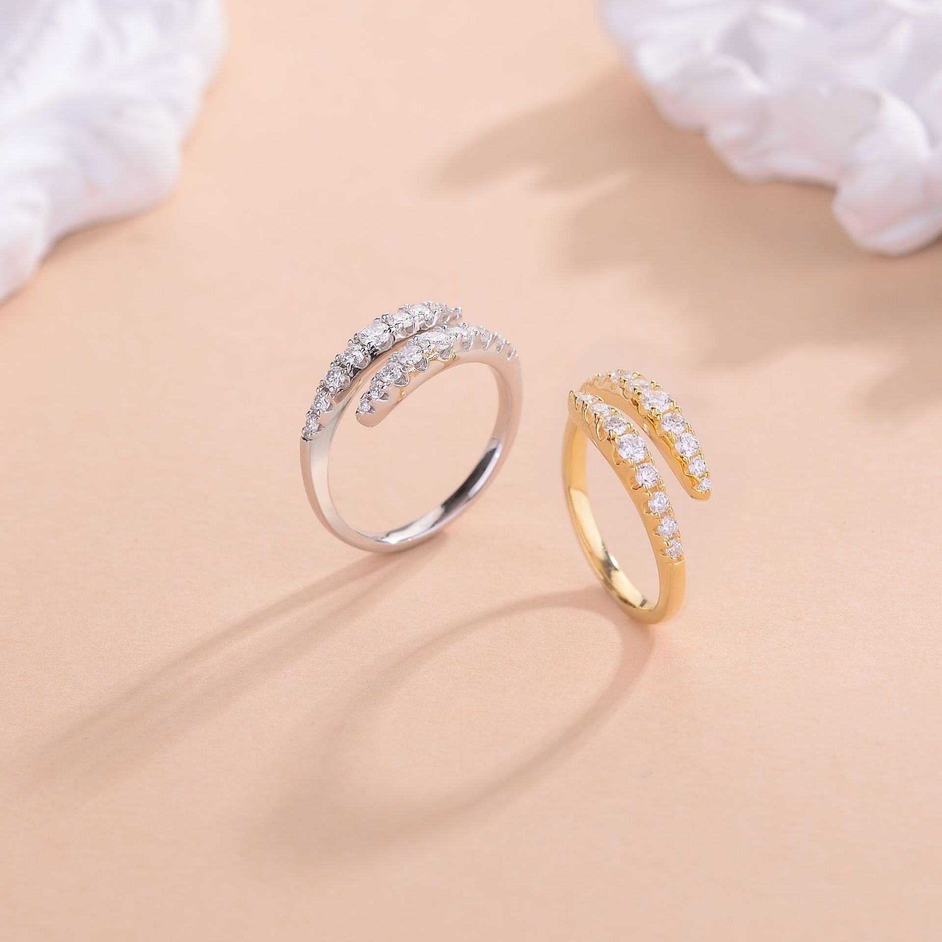 "Dani" Full Moissanite Wedding Band S925