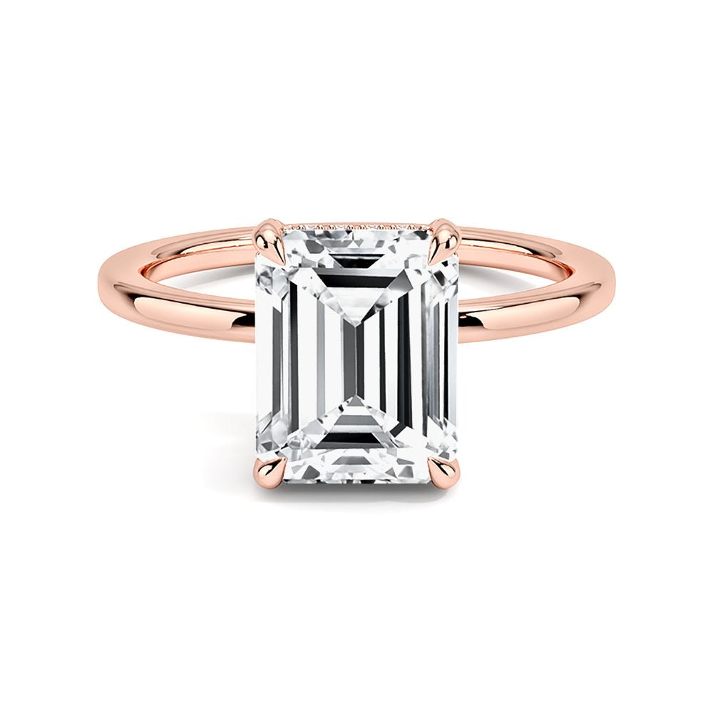 "Stephanie" 6ct Emerald Cut Moissanite S925