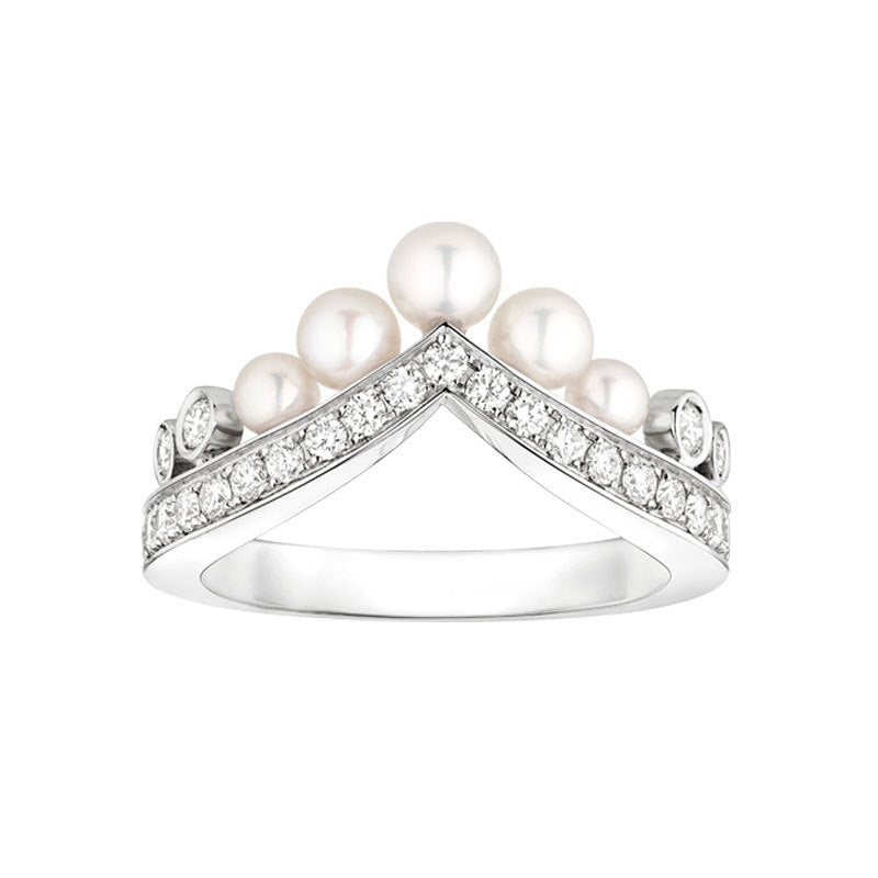 "Pearl" Full Moissanite V-Band S925