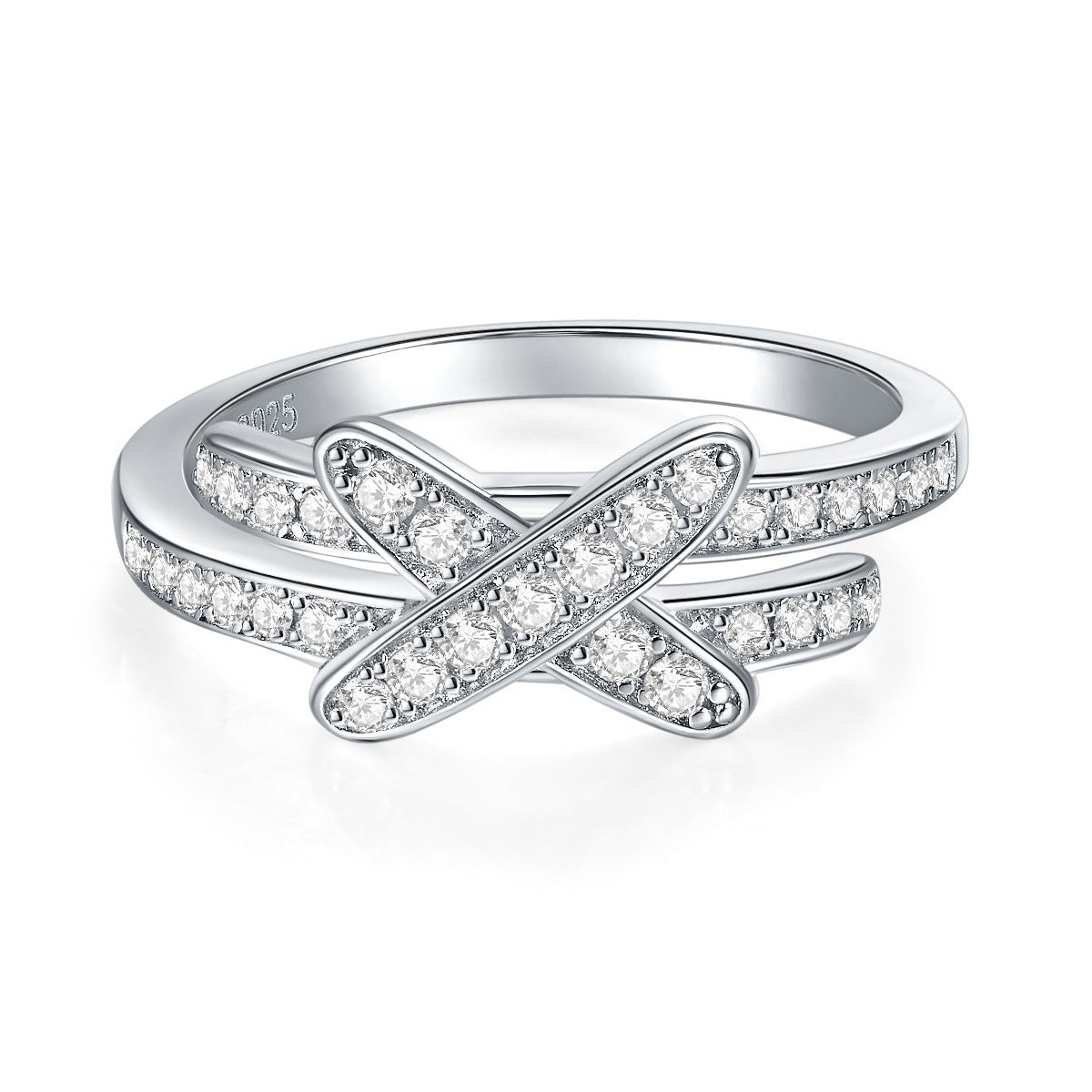 "Erin" Full Moissanite Ring Band S925