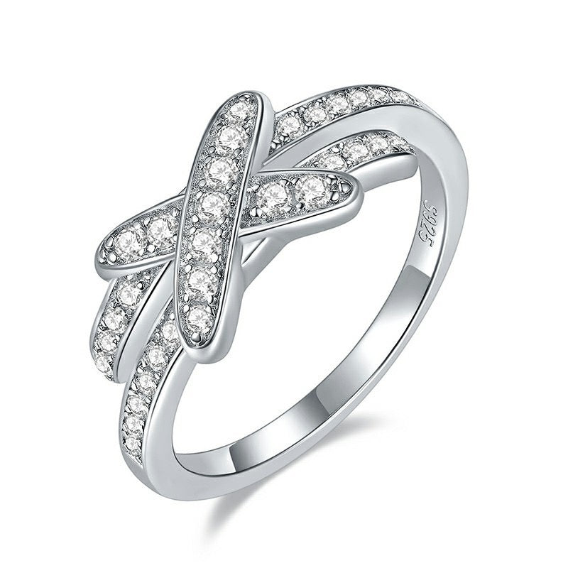 "Erin" Full Moissanite Ring Band S925