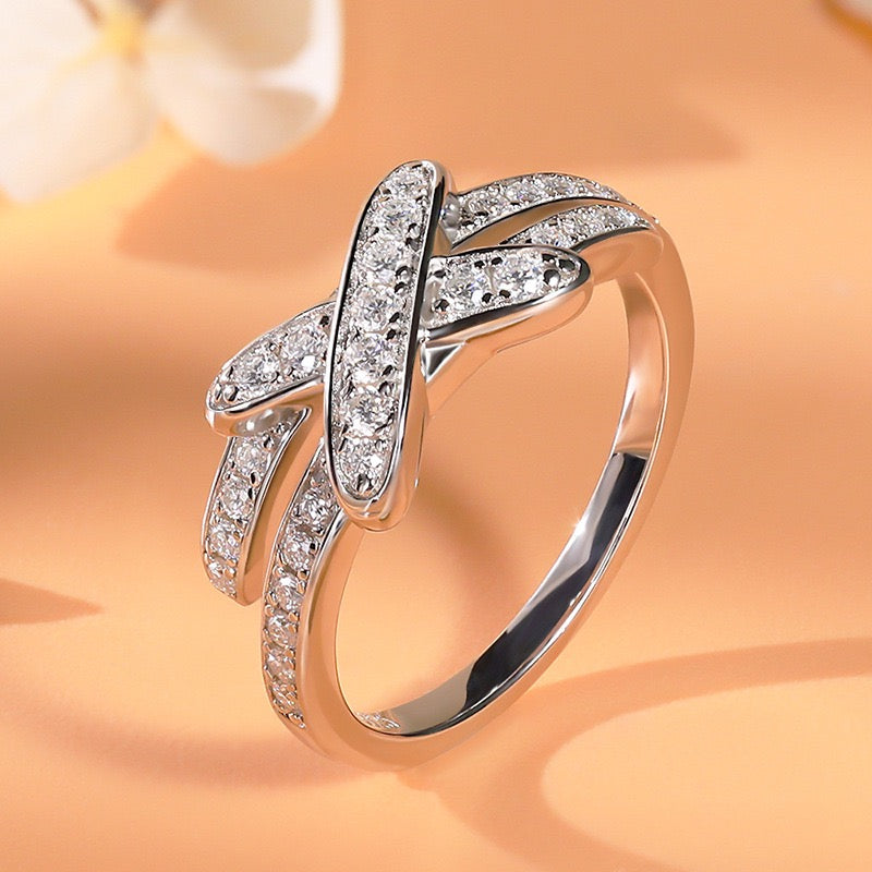 "Erin" Full Moissanite Ring Band S925