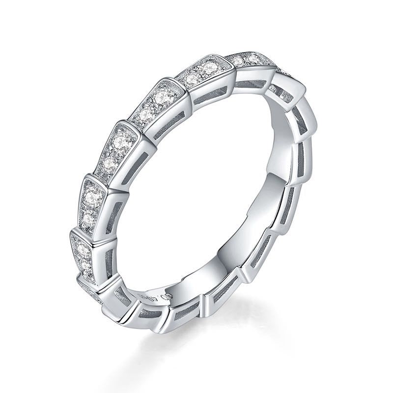 "Jovie" Full Moissanite Band S925