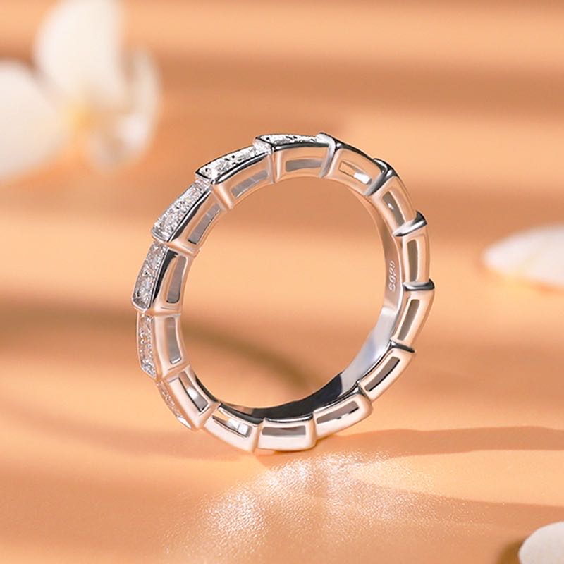 "Jovie" Full Moissanite Band S925