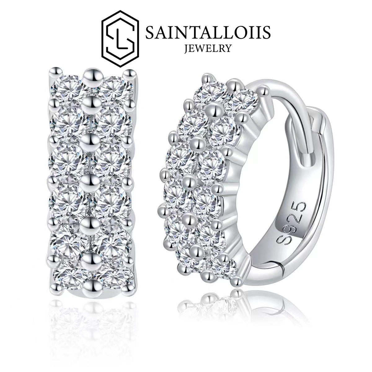 "Lana" 0.76ct Moissanite Earrings