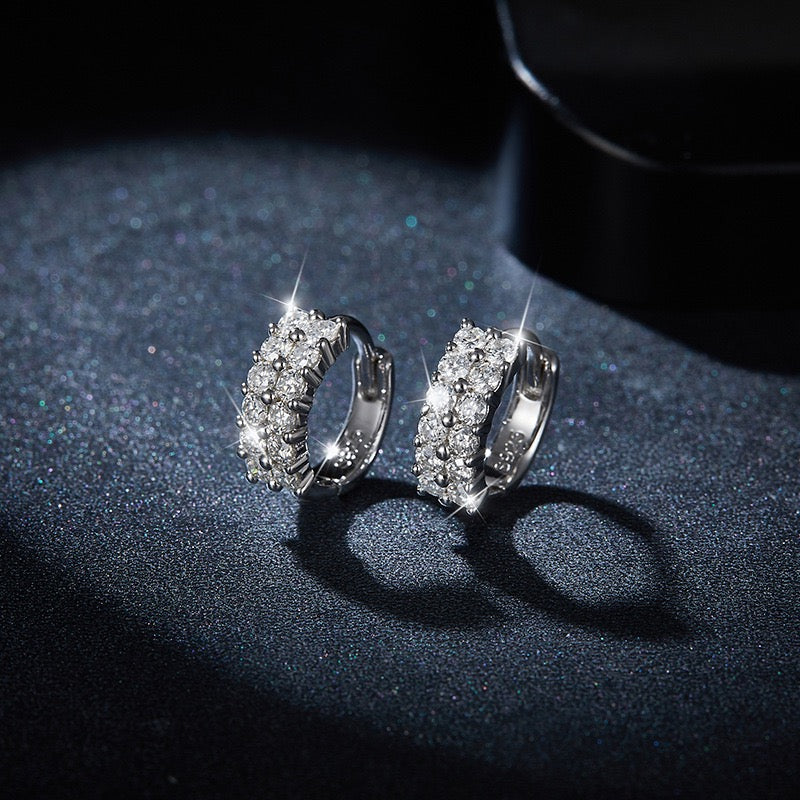 "Lana" 0.76ct Moissanite Earrings