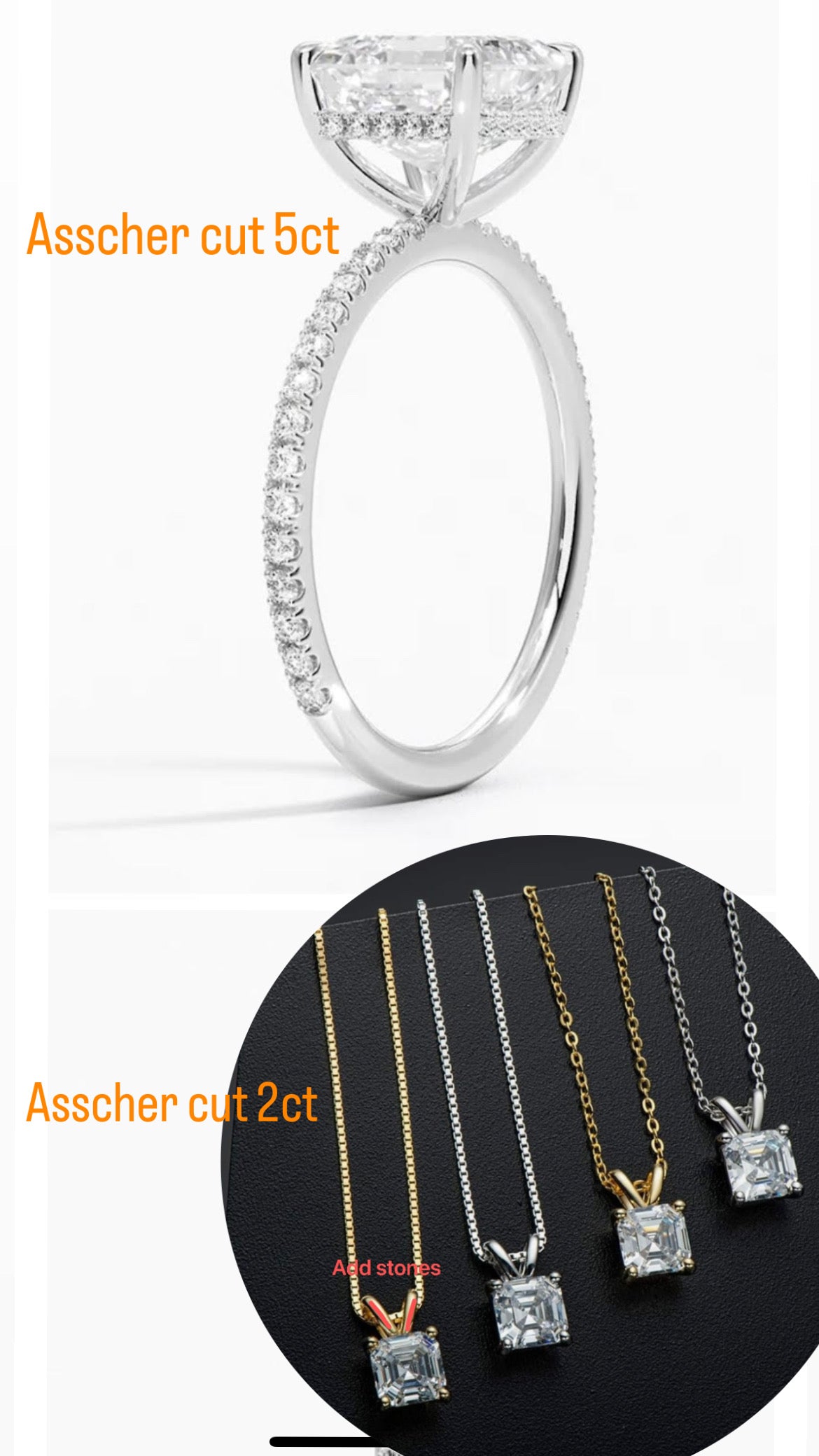 SaintalLoiis Moissanite individuell