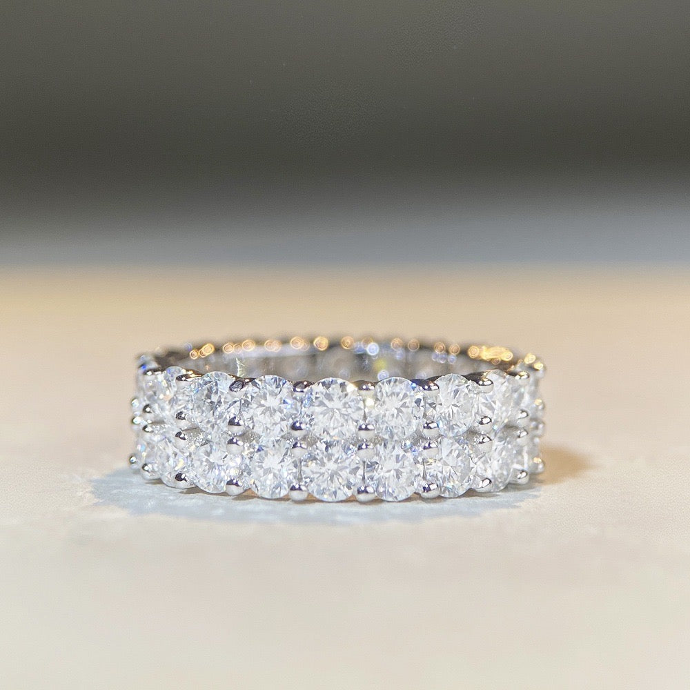 "Eden" Moissanite Band