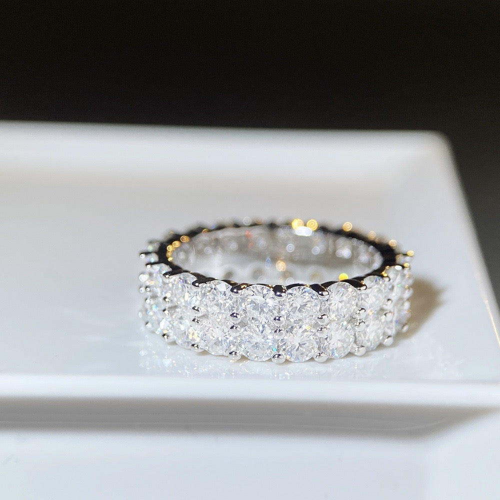 "Eden" Moissanite Band