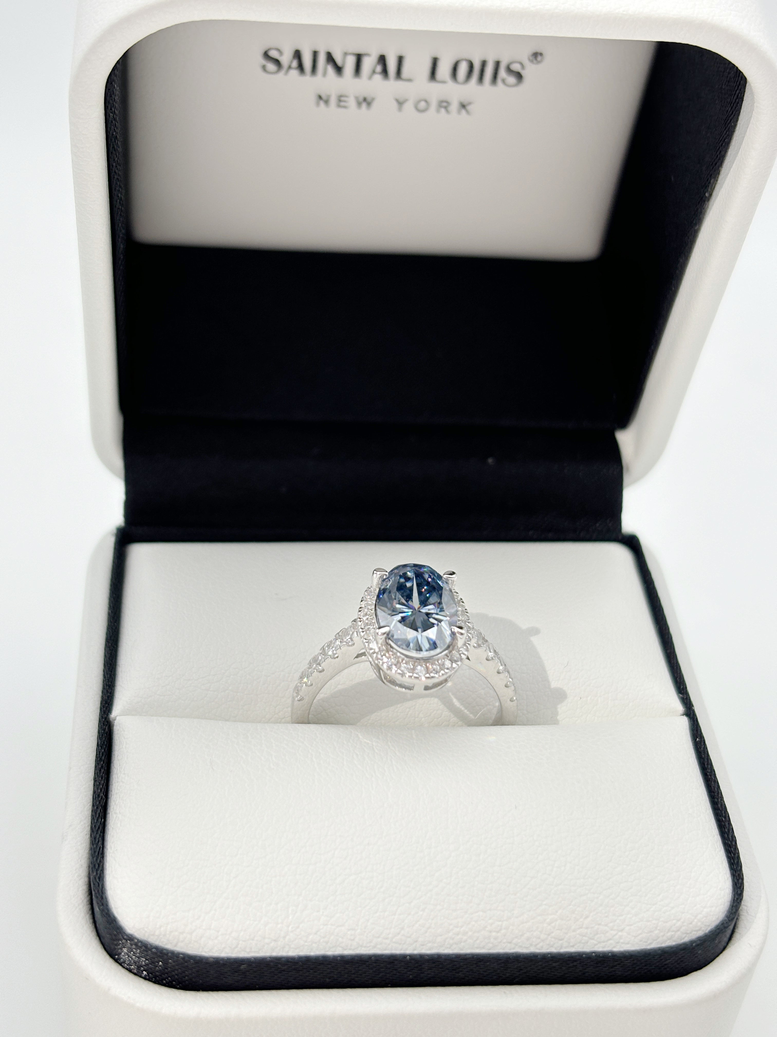 "Jamie" 3ct Oval Cut Multiple Color Moissanite S925