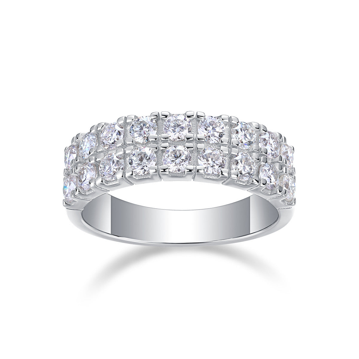 "Eden" Moissanite Band