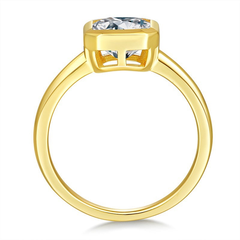 "Mali" 2ct Vintage Design Moissanite Ring S925