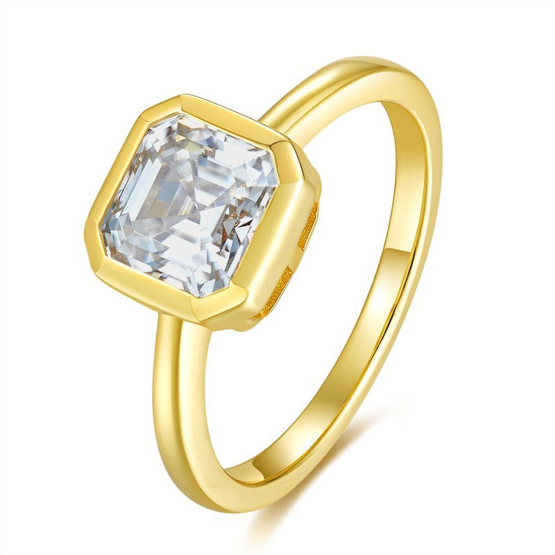 "Mali" 2ct Vintage Design Moissanite Ring S925
