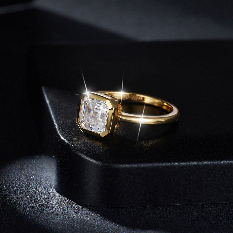 "Mali" 2ct Vintage Design Moissanite Ring S925