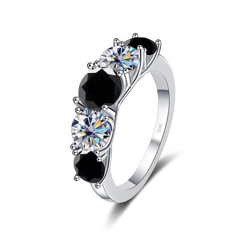 "Rose" Series "Choose Your Gem" Colorful Moissanite S925