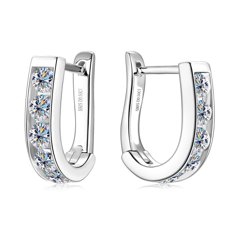 Small Huggies 0.5ct Earring S925 Sterling Silver