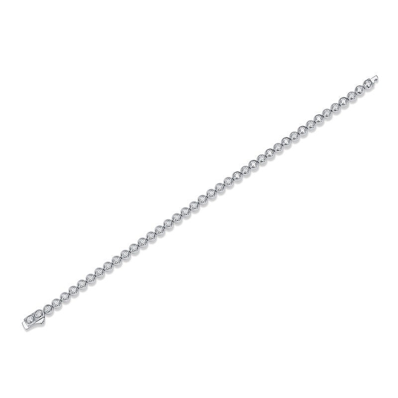 "Sienna" 2.5mm Moissanite Tennis Bracelet S925