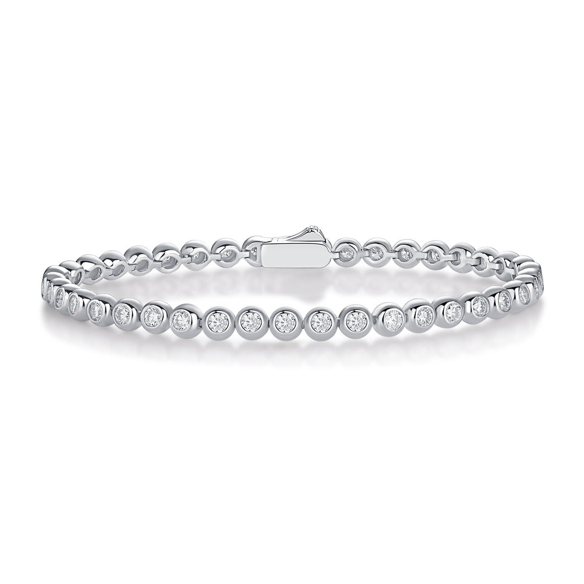 "Sienna" 2.5mm Moissanite Tennis Bracelet S925