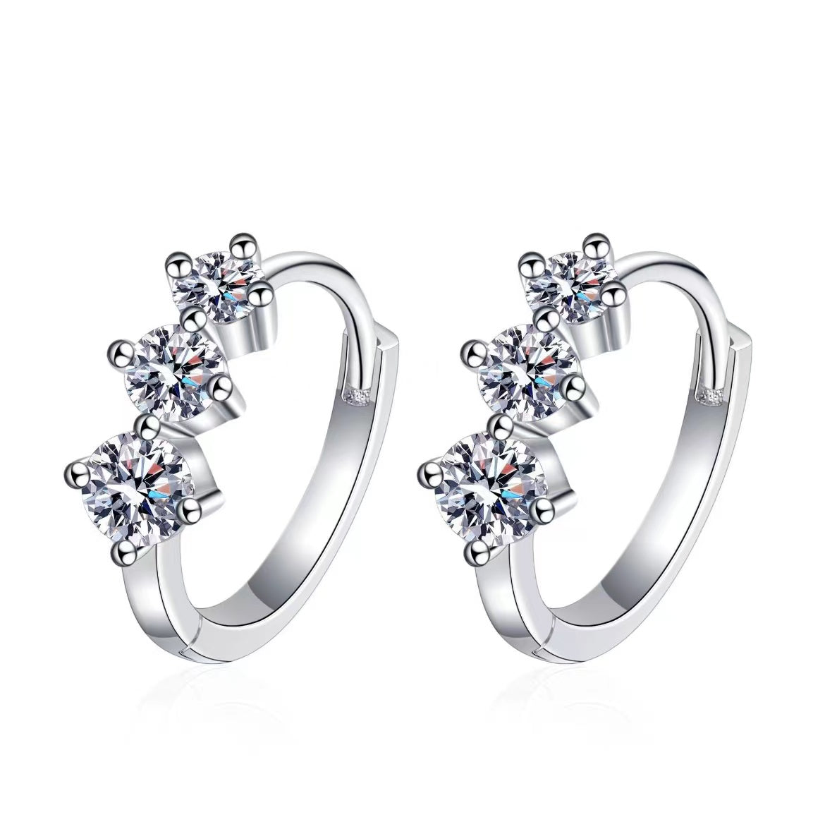 "Harper" Moissanite Earrings