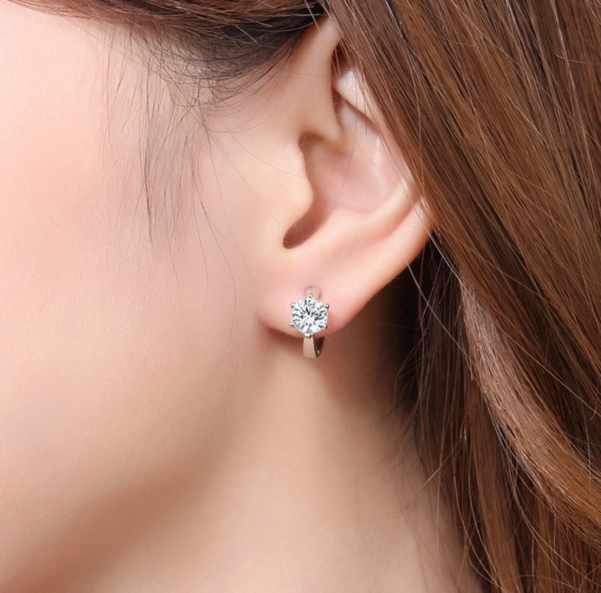 "Vera" 1ct Moissanite Earrings