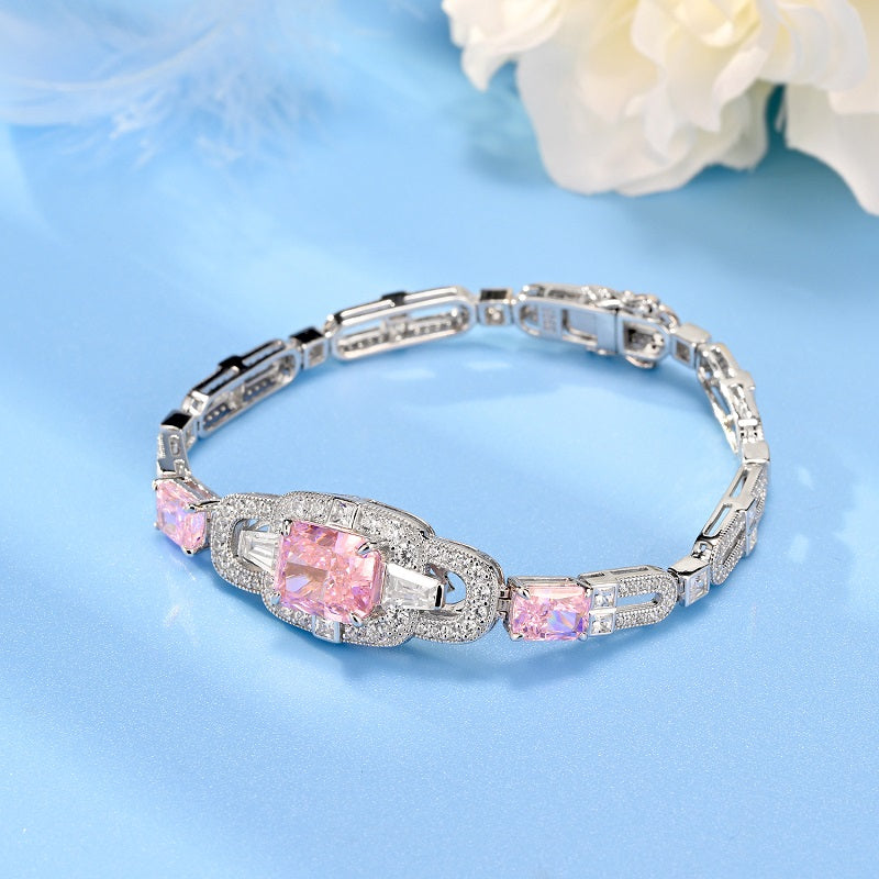Armband aus Kohlenstoffstahl der Serie „Luna“