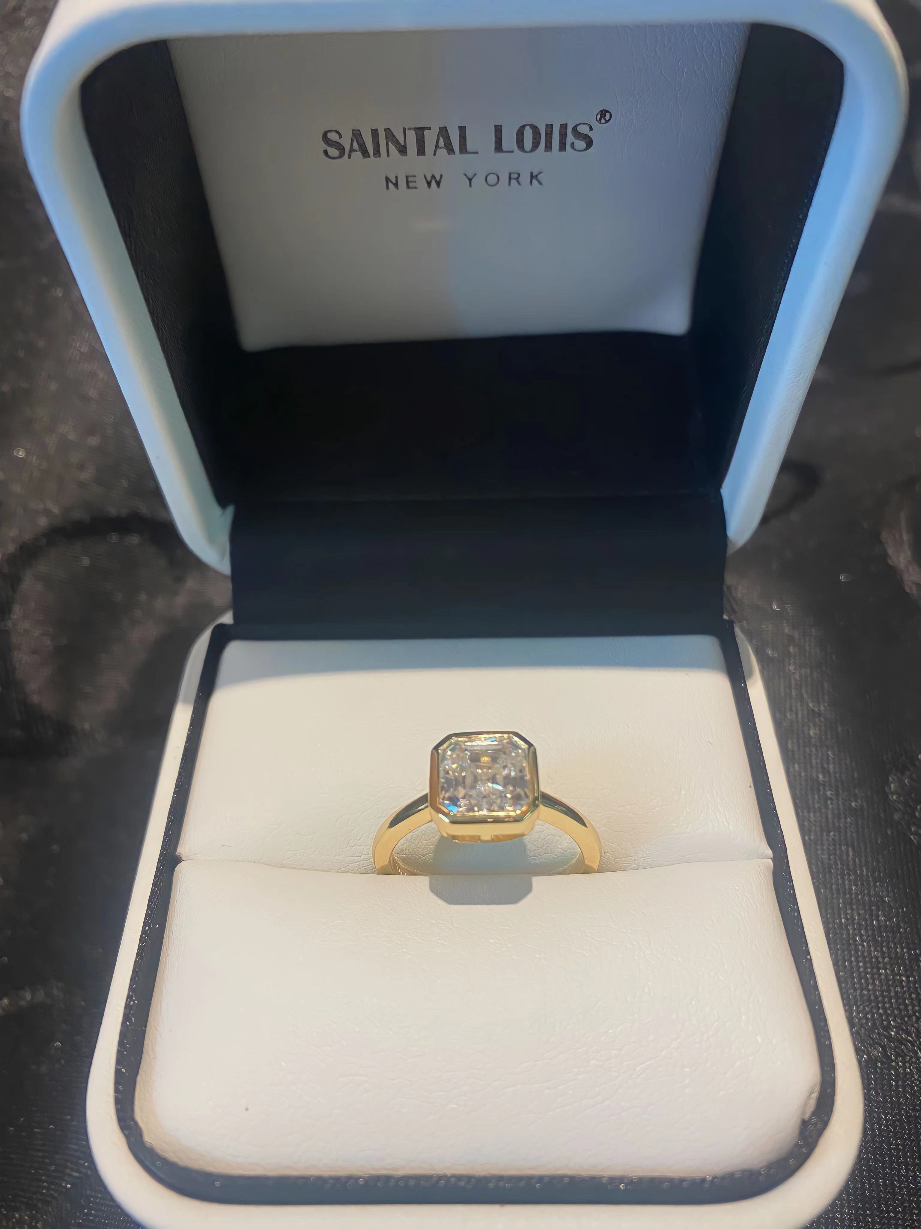 "Mali" 2ct Vintage Design Moissanite Ring S925