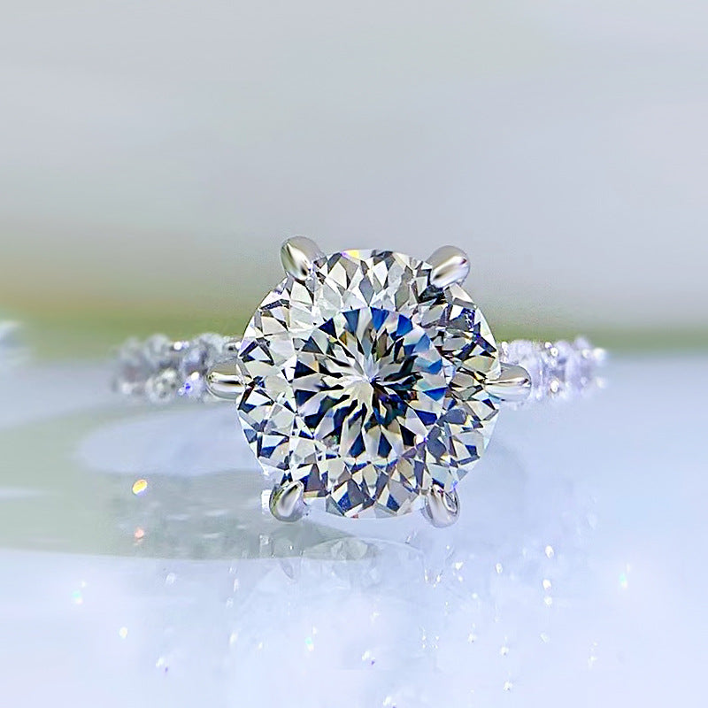 Pre "Firework" 3ct in Moissanite Stone