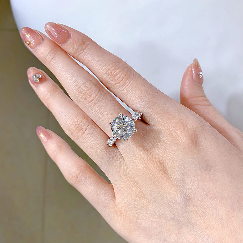 Pre "Firework" 3ct in Moissanite Stone