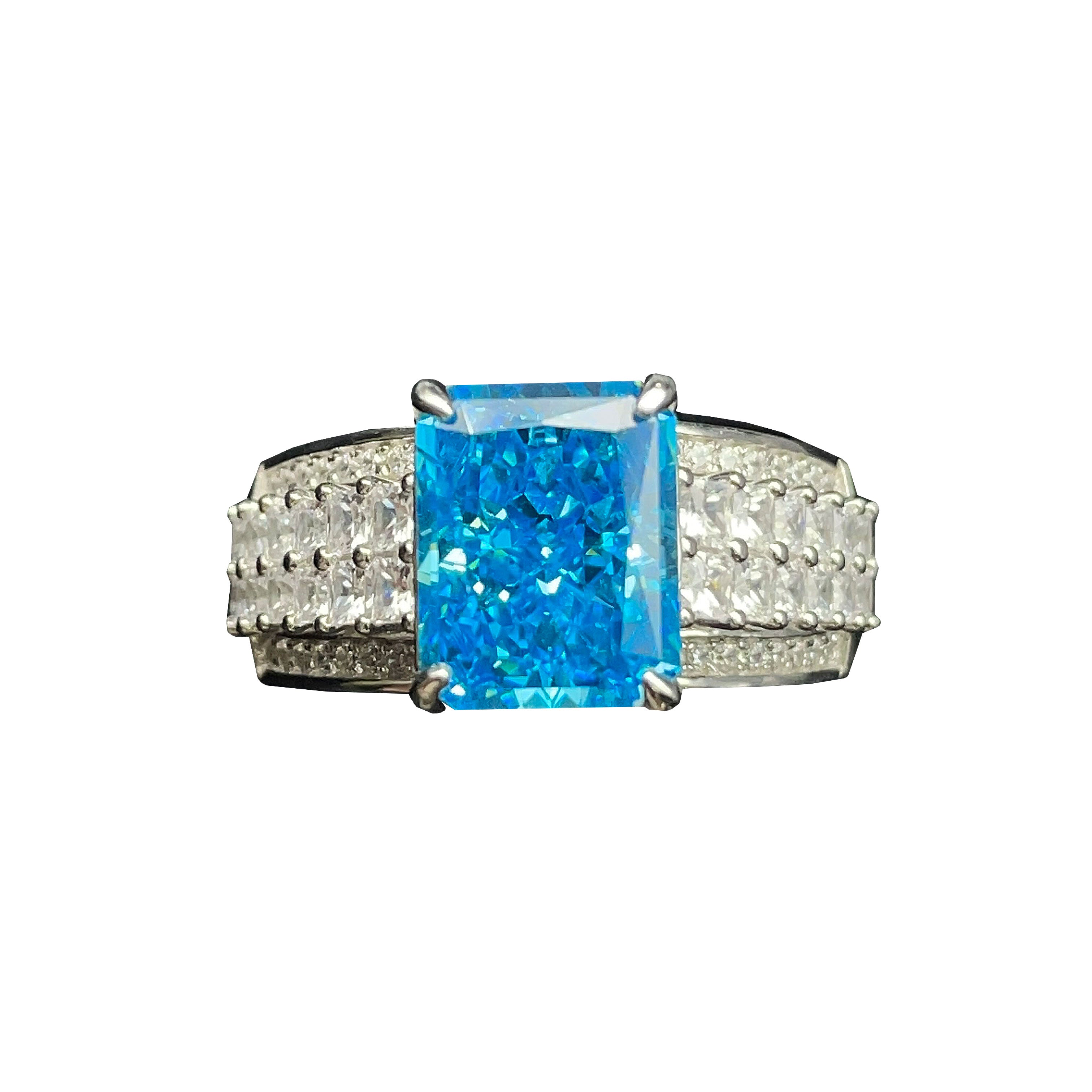"Mello" 7.5ct High Carbon Diamond Ring