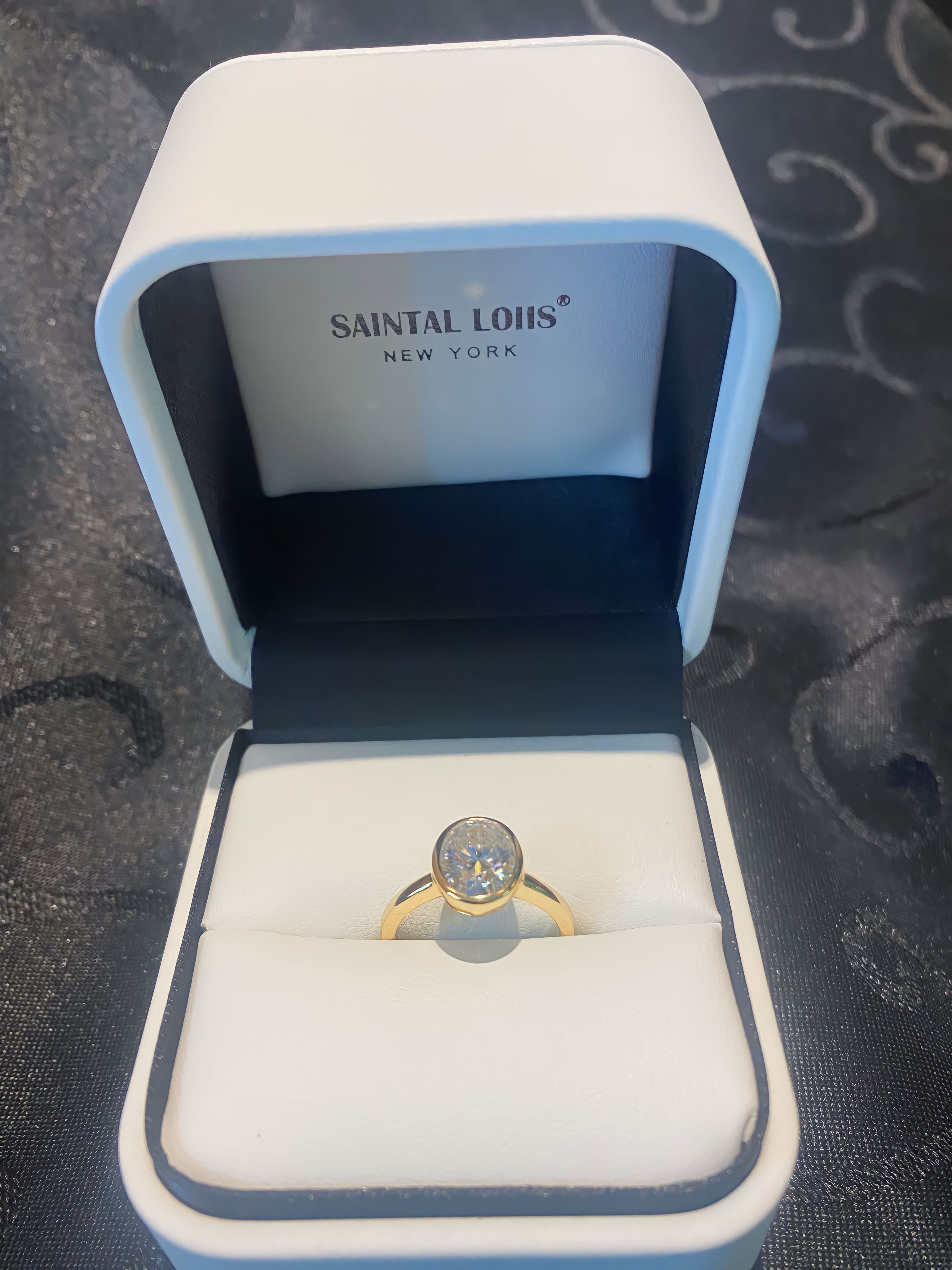 "Mali" 2ct Vintage Design Moissanite Ring S925